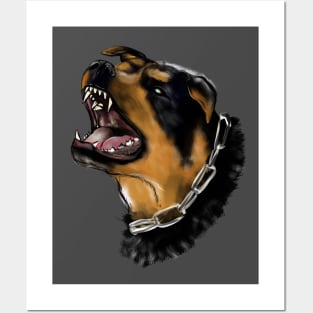 Angry Dog Posters and Art